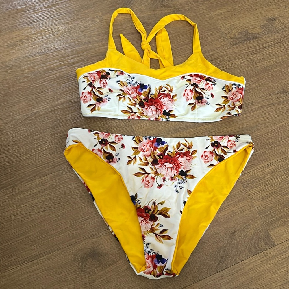 CUPSHE - Reversible Two Piece Bikini